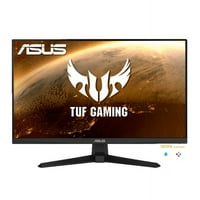 TUF Gaming 24 VG247Q1A Full HD 1080P 165 Hz , 1 ms, Ekstremno niski zamućenja pri pokretu, Adaptive sinkronizacija, FreeSync Premium,