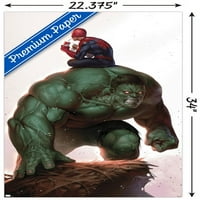 Comics - Spider-Man-besmrtni Hulk zidni Poster , 22.375 34