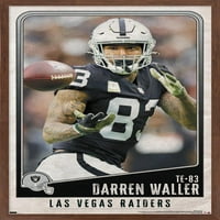 Las Vegas Raiders - plakat Darren Waller Wall, 22.375 34 uokviren