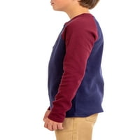 S. Polo Assn. Dječaci košulja dugih rukava Henley Raglan, veličine 4-18