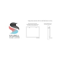 Stupell Industries prelazi brzake Los Divljina životinje i insekti Galerija slika omotano platno tiskanje zidne umjetnosti