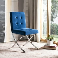Moderna glamurozna stolica u obliku slova H s bočnim čuperkom