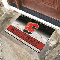 Calgary Flames Crumb gumena prostirka na vratima
