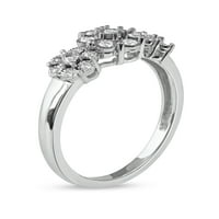 Imperial 10k bijelo zlato 1 6CT TDW dijamantski modni prsten