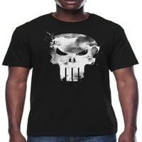 Marvel Punisher Skull Muška grafička majica, veličine SM-3xl