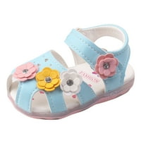 Dječja djeca za djevojčice Cvijeće LED svjetleće cipele sandale