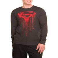 Muški dugi rukav DC Superman Super Drip Graphic Thermal