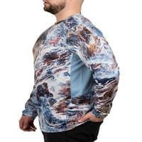 Originalna muška majica za ribolov s dugim rukavima