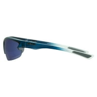 Sportske sunčane naočale s plavim zrcalnim lećama