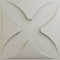 Ekena Millwork 5 8W 5 8H Dekorativna 3D стеновая ploča Austin EnduraWall, ультратонкое pokrivenost Satin Blossom White