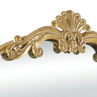 42 72 zlatno visoko ukrasno zidno ogledalo u obliku svitka od akanta