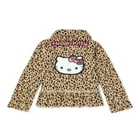Djeca iz Garimals Girls Hello Kitty Peplum jakna, veličine 4-10
