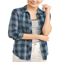 Ženska košulja s pletenom košuljom