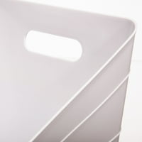 Fleksibilna plastična klizna ladica za ormar za pakiranje u bijeloj boji