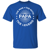 Tata muškarac Myth Legenda Očev Dan muške grafičke majice Poklon za tate