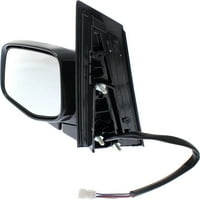 Ogledalo je kompatibilno s izdanjem iz 2011. godine, vozačeva lijeva strana, lampica upozorenja s grijanim kućištem, teksturirana