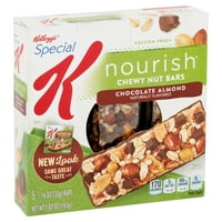 Kellogg -ov poseban K, hrani žvakaći orah, čokoladni badem prirodno aromatiziran, 1. oz, brojanje