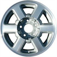 Obnovljeni OEM aluminij legura kotača, obrađen W srednji ugljen teksturirani džep, odgovara 1998.- Oldsmobile Bravada