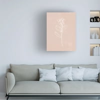 Annie Warren 'Blush Bloom I' Canvas Art