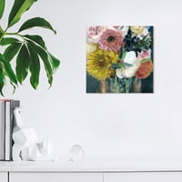 Wynwood Studio platno proljeće Loving Square Cvjetni i botanički cvjetni cvjetni platno platno print Pink 12x12