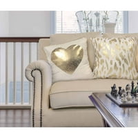 Bolji domovi i vrtovi Zlatni gepard, luksuzni reverzibilni jastuk od zlatne folije