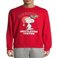 ; Svečani božićni Muški pulover i velika muška majica s grafičkim printom