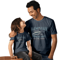 Majica u havajskom stilu za dječake, Muška ležerna majica od mrežaste tkanine kratkih rukava s okruglim vratom, modna majica za muškarce