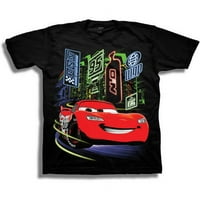 Dječaci munja McQueen City Lights Majica s kratkim rukavima grafičke majice