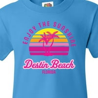 Divno ljeto uživajte u suncu Destin Beach Florida u ružičastoj majici za mlade