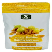 Basse sušene plodove grožđice Jumbo Raisins odgajaju vas; Zdrava hrana za zdravu prehranu; Ideje za zdrave zalogaje za idealno