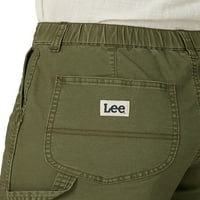 Lee ženska baština visoki porast opuštenih fit dungaree kratkih hlača