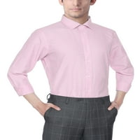 Muška modna tiskana polk-a-dot klasična košulja za haljinu dugih rukava