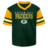 Green Bay Packers Toddler SS Polyester Tee 9k1t1fgff 3T