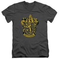 Hari Potter-Griffindorov grb - uklopljena košulja s izrezom u obliku slova U-U-Plus-Size