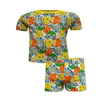 Pokemon pidžama Set za dječake 4 komada veličine 4-12