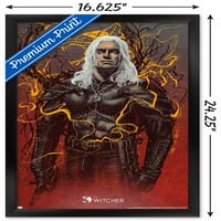 Netflee sezona vještica-Zidni plakat Geralt iz Rivije, 14.725 22.375