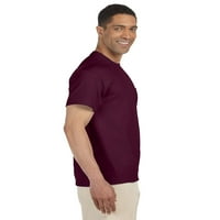 Muški 6 oz. Upakirana ultra tanka pamučna džepna majica