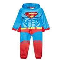 Pidžama deka s kapuljačom za dječake Superman veličine 4-7