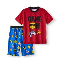 2-dijelni komplet za dječake: majica i kratke hlače za spavanje