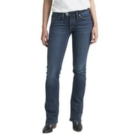 Silver Jeans Co. Ženske Avery High Rise Skinny nogu traperice, veličine struka 24-34