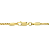 Miabella ženska ogrlica od 10kt žutog zlata Franco Link
