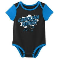 Carolina Panthers NB INF Boy 3PK ONYIE 9K1N3FGVS 18M