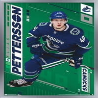 Zidni plakat Vancouver Canucks-Elias Pettersson, 22.375 34