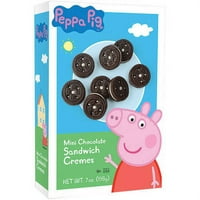 Peppa pig mini čokoladni sendvič Creme kolačići, oz