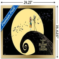 Disnejev plakat noćna mora prije Božića Tima Burtona-mjesečina, 14.725 22.375