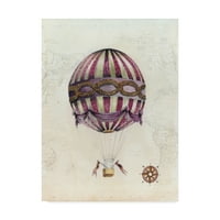 Zaštitni znak likovne umjetnosti 'Vintage Hot Air Balloons I' Canvas Art by Naomi McCavitt