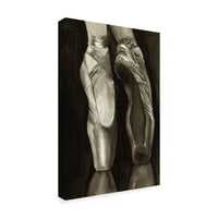 Zaštitni znak likovne umjetnosti 'Baletne cipele I' Canvas Art by Grace Popp