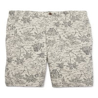 Wonder Nation Boys Flat Front Shorts, veličine 4- & Husky