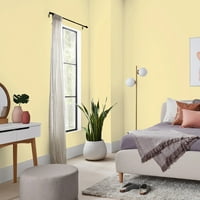 Colorplace Klasična unutarnja zidna i ukrasna boja, elegantna žuta, polusjaj, galon