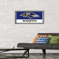 Baltimore Ravens - plakat s logotipom na zidu, 14.725 22.375